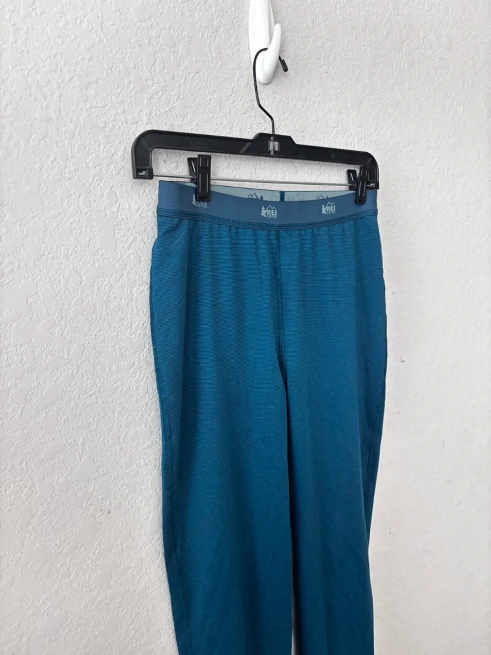 REI Kids Teal Thermal Base Layer Pants Size 14-16